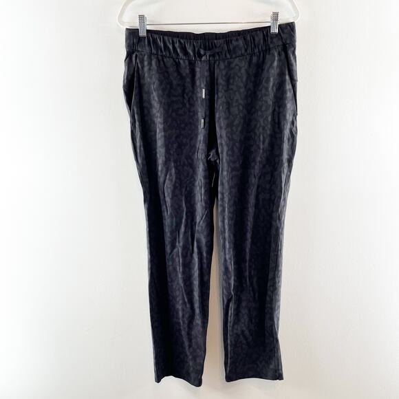 Lululemon On the Fly 7/8 Pant Formation Camo Deep Coal Multi Gray 10 - Picture 4 of 5